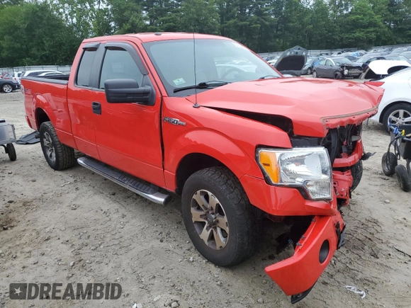 2013 Ford F-150 XL with VIN 1FTFX1EF8DKG37205, listed as a Copart auction lot 61304745 with 74,292 mi miles and Clean title. Bid and sale history available at DreamBid. Image 4.