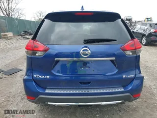 2017 Nissan Rogue SL with VIN 5N1AT2MV0HC742787, listed as a IAAI auction lot 41738314 with 156,574 mi miles. Bid and sale history available at carsss.com. Image 16.