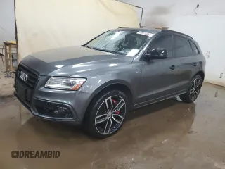 2017 Audi SQ5 Prestige with VIN WA1VCAFP4HA040430, listed as a Copart auction lot 55675354 with 153,393 mi miles and Clean Title. Bid and sale history available at carsss.com. Image 1.