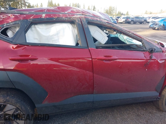 2025 Hyundai Kona SEL Convenience with VIN KM8HCCABXSU260201, listed as a IAAI auction lot 41733277 with Not Provided miles and . Bid and sale history available at carsss.com. Image 13.
