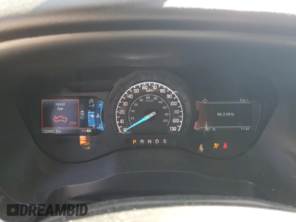 2021 Ford Ranger XL with VIN 1FTER4EH6MLD41747, listed as a Copart auction lot 49598195 with 32,662 mi miles and Salvage Title. Bid and sale history available at DreamBid. Image 9.