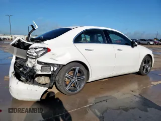 2021 Mercedes-Benz A 220 with VIN W1K3G4FB3MJ290216, listed as a Copart auction lot 58425955 with 55,537 mi miles and Salvage title. Bid and sale history available at DreamBid. Image 3.