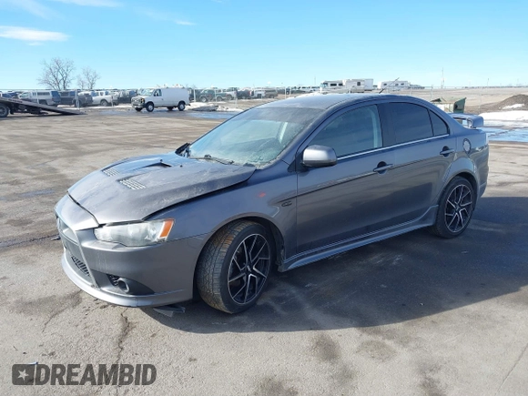 2009 Mitsubishi Lancer with VIN JA3AV66V19U035047, listed as a IAAI auction lot 41591612 with 113,119 mi miles and . Bid and sale history available at DreamBid. Image 2.
