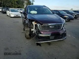 2019 Kia Sorento EX Sport V6 with VIN 5XYPH4A52KG469628, listed as a Copart auction lot 41466235 with 80,848 mi miles and Salvage Title. Bid and sale history available at carsss.com. Image 11.