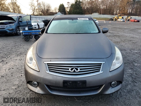 2015 Infiniti Q40 with VIN JN1CV6AR0FM524073, listed as a Copart auction lot 85317354 with 175,601 mi miles and Clean Title. Bid and sale history available at carsss.com. Image 5.