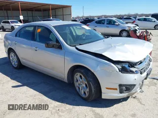 2010 Ford Fusion SE with VIN 3FAHP0HA7AR390002, listed as a IAAI auction lot 41725117 with 1 mi miles. Bid and sale history available at carsss.com. Image 1.