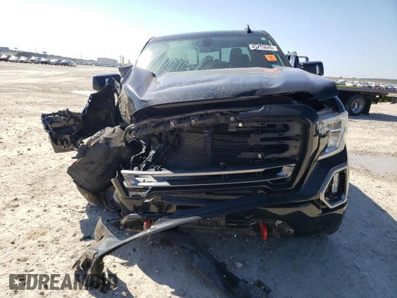 2021 GMC Sierra 1500 AT4 with VIN 3GTP9EED0MG365003, listed as a Copart auction lot 43715645 with 70,051 mi miles and Salvage Title. Bid and sale history available at carsss.com. Image 5.
