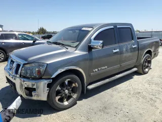 2007 Nissan Titan XE with VIN 1N6AA07AX7N212818, listed as a Copart auction lot 63445805 with Not provided miles and Salvage title. Bid and sale history available at DreamBid. Image 1.