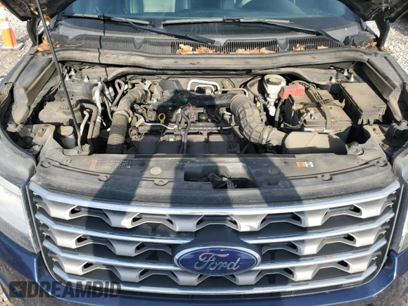 2017 Ford Explorer XLT z VIN 1FM5K8DH1HGA83077, wystawiony jako Copart lot #56548165 z przebiegiem 184 020 mil mil oraz Szkoda całkowita • Salvage title. Historia ofert i sprzedaży dostępna na DreamBid. Obrazek 12.
