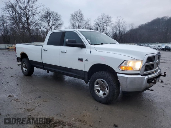 2011 Ram 2500 SLT with VIN 3D7UT2CL4BG620753, listed as a Copart auction lot 86151374 with 208,780 mi miles and Salvage title. Bid and sale history available at DreamBid. Image 4.