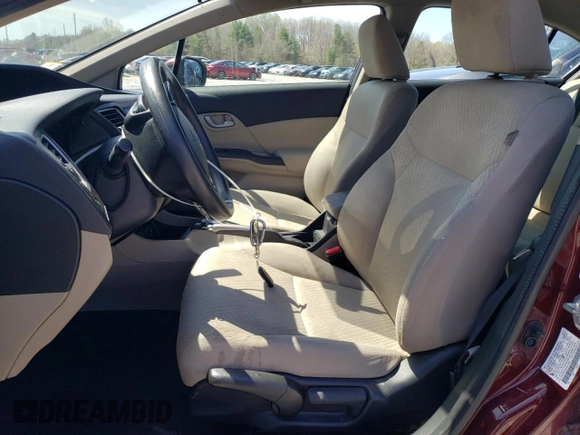 2014 Honda Civic Sedan LX with VIN 2HGFB2F56EH519464, listed as a Copart auction lot 54353265 with 0 mi miles and Clean Title. Bid and sale history available at carsss.com. Image 7.