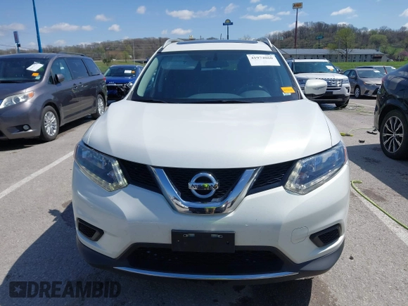 2014 Nissan Rogue SV with VIN 5N1AT2MT2EC812574, listed as a IAAI auction lot 41974060 with 101,017 mi miles and . Bid and sale history available at DreamBid. Image 12.