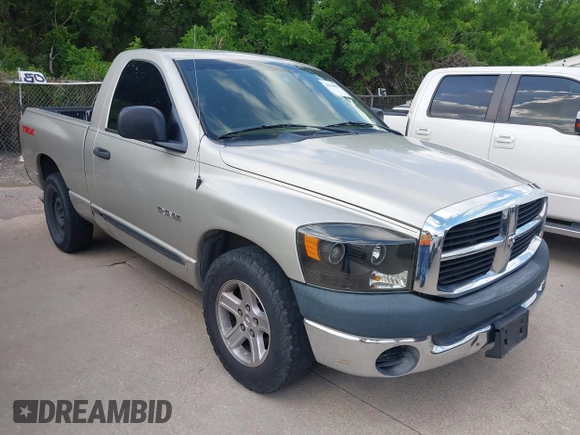 2008 Dodge 1500 ST with VIN 1D7HA16K38J241738, listed as a IAAI auction lot 42108001 with 164,651 mi miles and . Bid and sale history available at DreamBid. Image 1.