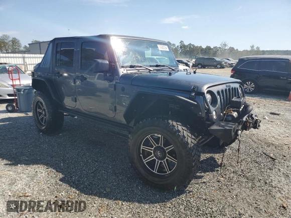 2018 Jeep Wrangler JK Unlimited Sport S with VIN 1C4BJWDG0JL842059, listed as a Copart auction lot 74382094 with 63,373 mi miles and Salvage Title. Bid and sale history available at carsss.com. Image 4.