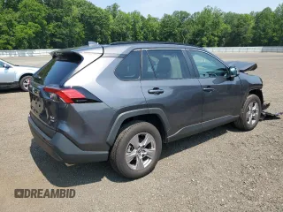 2024 Toyota RAV4 XLE with VIN 2T3P1RFVXRC484711, listed as a Copart auction lot 60511415 with 9,836 mi miles and Salvage title. Bid and sale history available at DreamBid. Image 3.