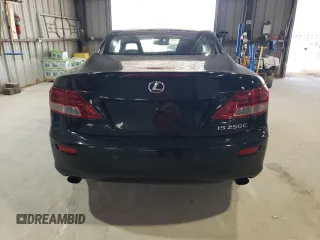 2011 Lexus IS 250 C z VIN JTHFF2C27B2516993, wystawiony jako Copart lot #58321315 z przebiegiem 168 763 mil mil oraz Szkoda całkowita • Salvage title. Historia ofert i sprzedaży dostępna na DreamBid. Obrazek 6.