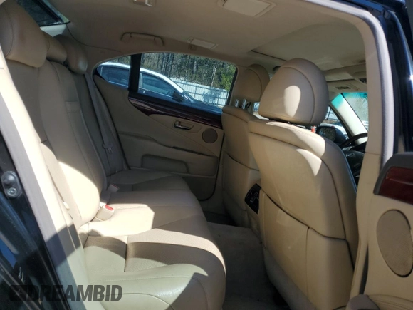 2009 Lexus LS 460 with VIN JTHCL46F195003527, listed as a Copart auction lot 49570505 with 279,651 mi miles and Salvage title. Bid and sale history available at DreamBid. Image 11.