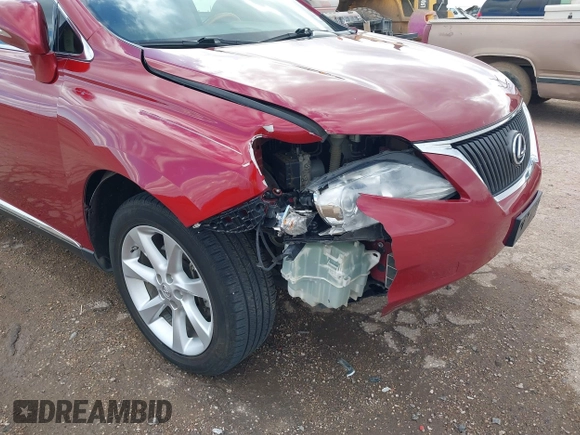 2010 Lexus RX 350 with VIN 2T2ZK1BA6AC021080, listed as a IAAI auction lot 41751493 with 173,002 mi miles. Bid and sale history available at carsss.com. Image 6.
