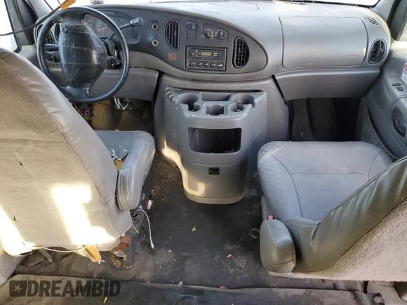 2001 Ford Econoline Cargo with VIN 1FTRE142X1HA65337, listed as a Copart auction lot 64150804 with 219,274 mi miles and Non Repairable. Bid and sale history available at DreamBid. Image 8.