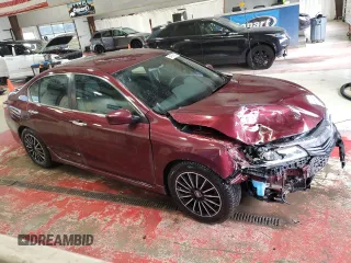 2016 Honda Accord Sport с VIN 1HGCR2F57GA147049, выставлен на аукционе Copart как лот 54896435 с пробегом 59 573 миль миль и Списание • Salvage title. История ставок и продаж доступна на DreamBid. Изображение 4.