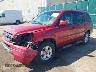 2005 Honda Pilot EX-L z VIN 2HKYF18635H564218, wystawiony jako IAAI lot #42042151 z przebiegiem 190 716 mil mil oraz . Historia ofert i sprzedaży dostępna na DreamBid. Obrazek 2.