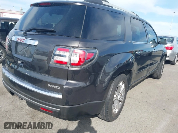 2015 GMC Acadia SLT with VIN 1GKKVRKD5FJ337429, listed as a IAAI auction lot 41772657 with 134,399 mi miles. Bid and sale history available at carsss.com. Image 4.