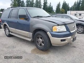 2005 Ford Expedition Eddie Bauer with VIN 1FMFU18585L102679, listed as a IAAI auction lot 42699387 with 253,298 mi miles and . Bid and sale history available at DreamBid. Image 1.