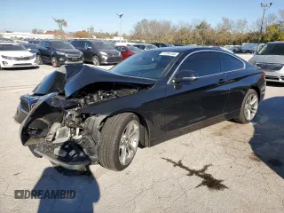 2019 BMW 4 Series 430i with VIN WBA4W3C56KAF92378, listed as a Copart auction lot 77794134 with 53,064 mi miles and Salvage Title. Bid and sale history available at carsss.com. Image 1.