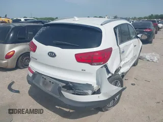 2015 Kia Sportage EX with VIN KNDPC3AC9F7790737, listed as a IAAI auction lot 42021494 with 112,621 mi miles and . Bid and sale history available at DreamBid. Image 4.
