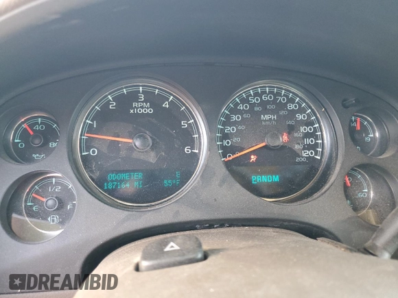 2010 GMC Yukon SLT with VIN 1GKUCCE05AR193444, listed as a Copart auction lot 47491445 with 187,164 mi miles and Salvage Title. Bid and sale history available at carsss.com. Image 9.