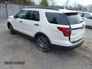 2018 Ford Explorer Sport with VIN 1FM5K8GT8JGB96174, listed as a IAAI auction lot 41853609 with 66,616 mi miles and . Bid and sale history available at DreamBid. Image 3.