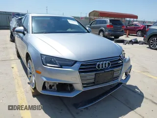 2019 Audi A4 Premium with VIN WAUGMAF40KN002742, listed as a IAAI auction lot 41902534 with 87,165 mi miles. Bid and sale history available at carsss.com. Image 12.
