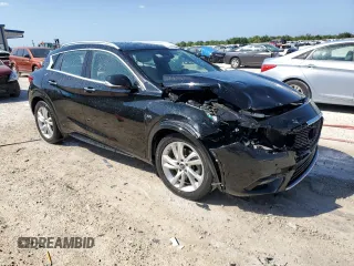 2018 Infiniti QX30 ESSENTIAL with VIN SJKCH5CP7JA055470, listed as a Copart auction lot 46557164 with 44,440 mi miles. Bid and sale history available at carsss.com. Image 4.
