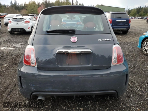2018 FIAT 500 Pop with VIN 3C3CFFKH3JT377870, listed as a Copart auction lot 81339874 with 56,603 mi miles and Salvage Title. Bid and sale history available at carsss.com. Image 6.