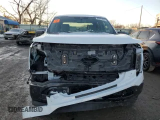 2024 Ford F-150 with VIN 1FT6W1B73RWG08257, listed as a Copart auction lot 89097355 with 516 mi miles and Salvage title. Bid and sale history available at DreamBid. Image 5.