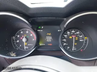 2021 Alfa Romeo Stelvio Ti with VIN ZASPAKBN1M7D09433, listed as a IAAI auction lot 41378468 with 31,717 mi miles. Bid and sale history available at carsss.com. Image 7.