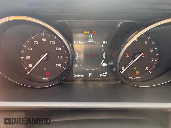 2016 Land Rover Range Rover Sport SE with VIN SALWG2PF6GA120359, listed as a Copart auction lot 61811365 with 90,160 mi miles and Clean title. Bid and sale history available at DreamBid. Image 9.