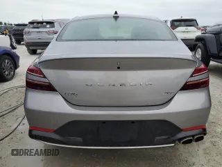 2023 Genesis G70 2.0T with VIN KMTG34TA5PU131494, listed as a Copart auction lot 76295844 with Not Provided miles and Non Repairable. Bid and sale history available at DreamBid. Image 6.