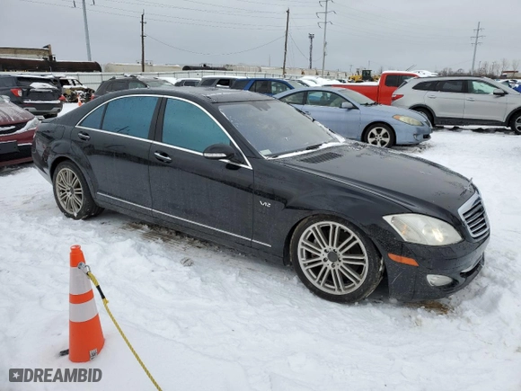 2009 Mercedes-Benz S-Class 5.5L V12 with VIN WDDNG76X69A246403, listed as a Copart auction lot 41685815 with 108,138 mi miles and Clean Title. Bid and sale history available at carsss.com. Image 4.