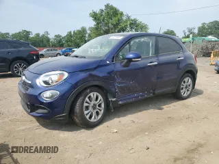 2016 FIAT 500X Easy with VIN ZFBCFXBT4GP474775, listed as a Copart auction lot 60971605 with 27,400 mi miles and Salvage title. Bid and sale history available at DreamBid. Image 1.