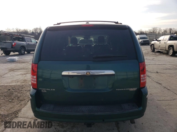 2009 Chrysler Town & Country Limited with VIN 2A8HR64X29R570967, listed as a Copart auction lot 86381814 with 102,625 mi miles and Salvage Title. Bid and sale history available at carsss.com. Image 6.