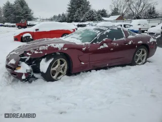 2003 Chevrolet Corvette with VIN 1G1YY22G635133153, listed as a Copart auction lot 44798835 with 79,580 mi miles and Salvage Title. Bid and sale history available at carsss.com. Image 1.