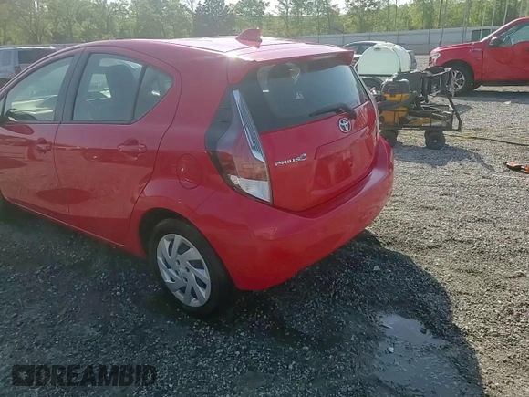 2015 Toyota Prius One with VIN JTDKDTB33F1101493, listed as a Copart auction lot 52699565 with 77,448 mi miles and Salvage Title. Bid and sale history available at DreamBid. Image 14.