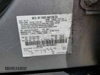 2019 Ford EcoSport SE z VIN MAJ6S3GL4KC308933, wystawiony jako Copart lot #51759925 z przebiegiem 137 584 mil mil oraz Szkoda całkowita • Salvage title. Historia ofert i sprzedaży dostępna na DreamBid. Obrazek 14.