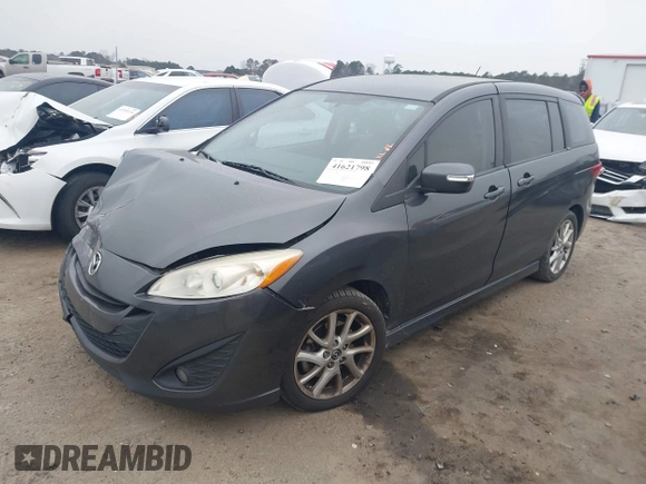 2013 Mazda 5 Touring with VIN JM1CW2CL2D0160917, listed as a IAAI auction lot 41621798 with 135,607 mi miles. Bid and sale history available at carsss.com. Image 17.