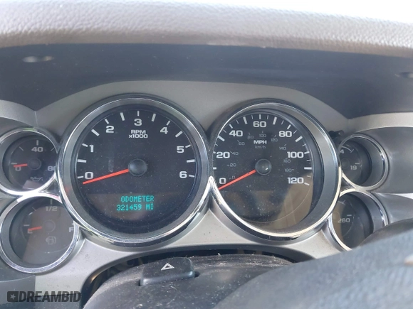 2012 Chevrolet Silverado 1500 LT with VIN 3GCPCSE07CG204577, listed as a IAAI auction lot 41629601 with 321,459 mi miles. Bid and sale history available at carsss.com. Image 7.
