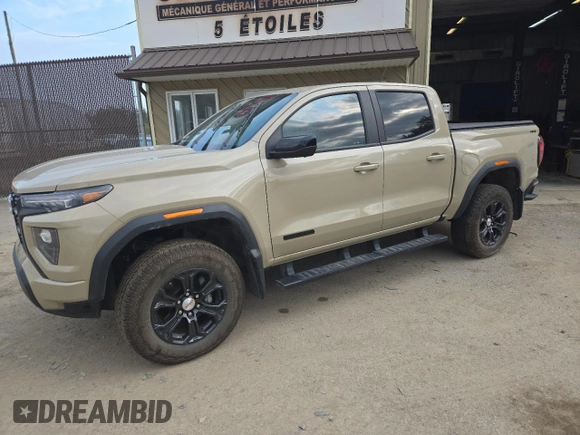 2023 GMC Canyon 4WD Elevation with VIN 1GTP6BEKXP1261370, listed as a Copart auction lot 71062494 with 0 mi miles and Non Repairable. Bid and sale history available at carsss.com. Image 1.