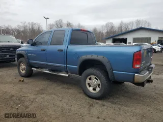 2005 Dodge Ram 2500 SLT with VIN 3D7KS28C35G780484, listed as a Copart auction lot 47227815 with 163,849 mi miles and Salvage Title. Bid and sale history available at carsss.com. Image 2.