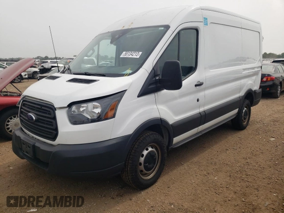 2017 Ford Transit with VIN 1FTYR1CM7HKA33798, listed as a Copart auction lot 56134213 with 144,954 mi miles and Salvage Title. Bid and sale history available at DreamBid. Image 1.