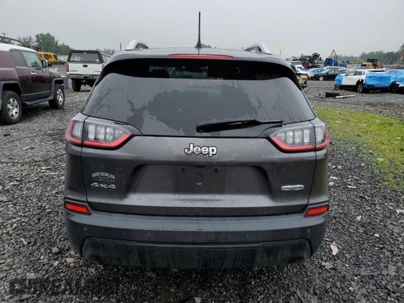 2019 Jeep Cherokee Altitude with VIN 1C4PJMLB7KD473227, listed as a Copart auction lot 59871435 with 96,576 mi miles and Salvage title. Bid and sale history available at DreamBid. Image 6.
